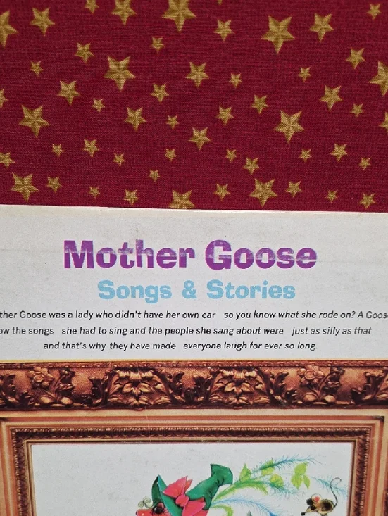 **Whimsical Lady Riding a Goose Illustration** - Picture 4 of 6